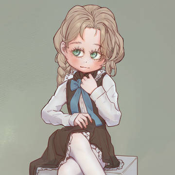 白タイツの少女