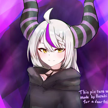 ラプ様描きました！！！