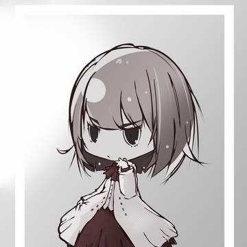 全身と色塗りの練習