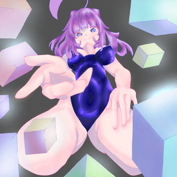 Hands and cubes