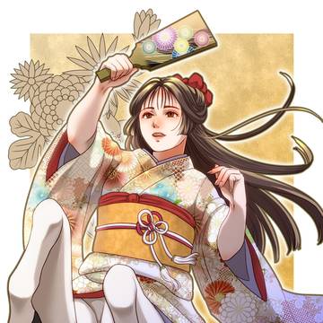 ケンタウロス族のお嬢さんのお正月