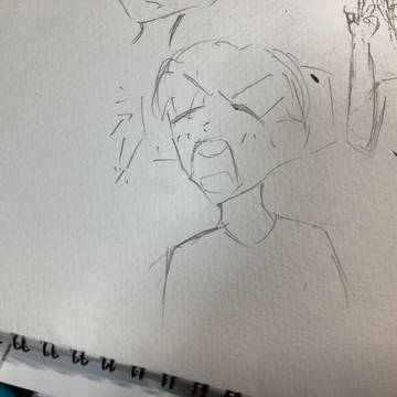 雑な落書き
