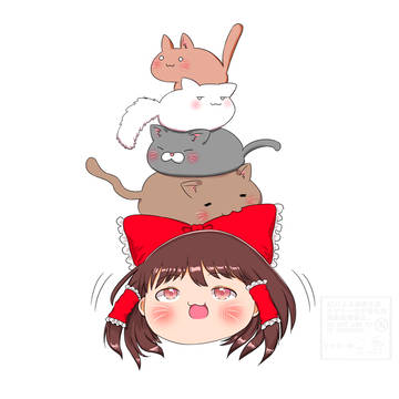 ゆるゆるゆっくりにゃんこタワー