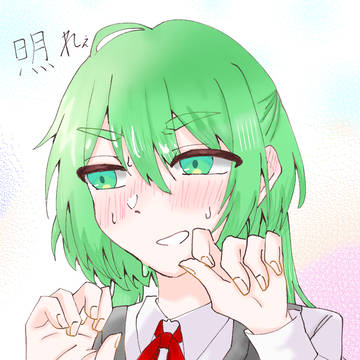 照れムギちゃん