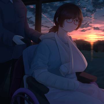 両腕骨折
