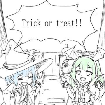 Trick or treat！！