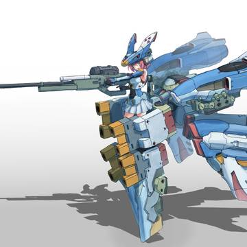 オリジナル噴進式メカ少女