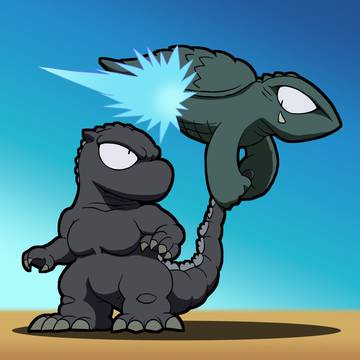 ガメラ60周年の年のゴジラ71周年