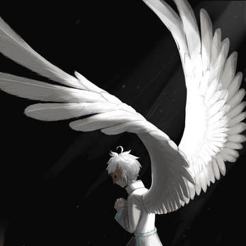 祈る仮面の天使