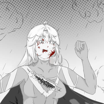 第一次尝试漫画风