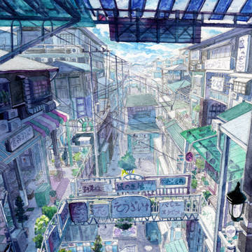 懐かしい町