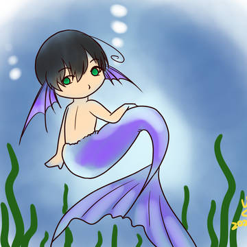 くろあだ-小人魚