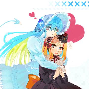男の娘×女の子がいちゃいちゃしてる
