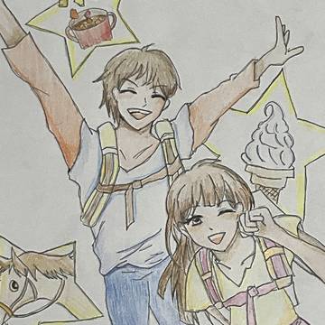八ヶ岳のイラスト
