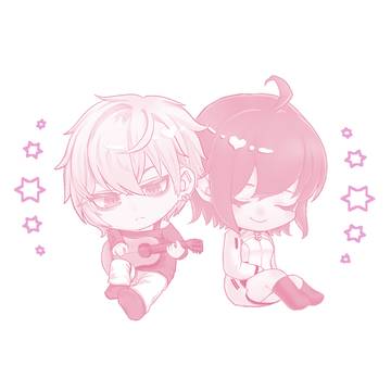 カドぐだ♀パスケース【webオンリー白狼君と太陽ちゃん】