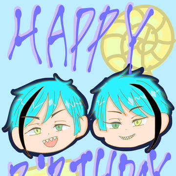 フロイド、ジェイド　誕生日おめでとう！