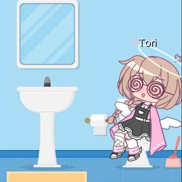 Tori Having Laxatatived Fart