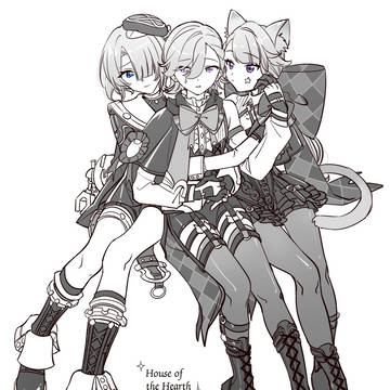 リネリネミネ三人で愛し合うのらくがきlog3