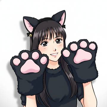 黒猫さくちゃん