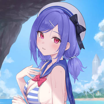 アヤメ水着