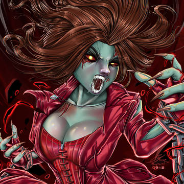 Scarlet Witch Zombie