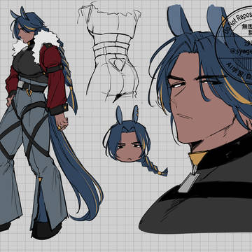 【一次創作】キャラデザ