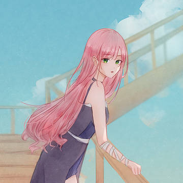 夕暮れ