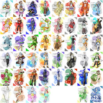 リプ来たものを擬人化する