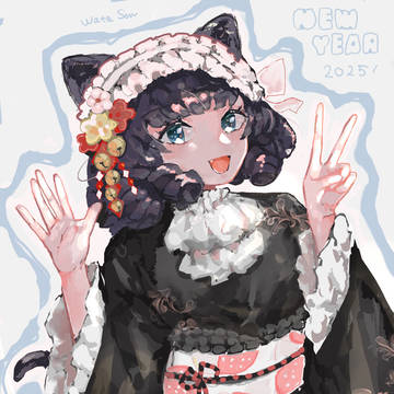 ゴスロリ着物 シアンちゃん🛎️
