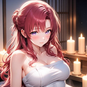 Lamis — 夜のキャンドルルームで 🕯️