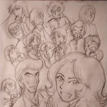落書き続き。