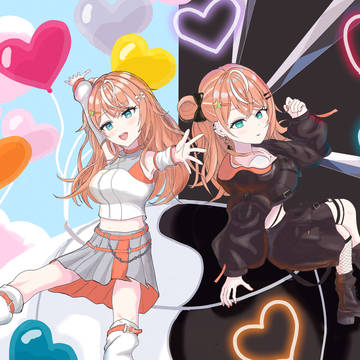 りかしぃ1stLIVE応援イラスト