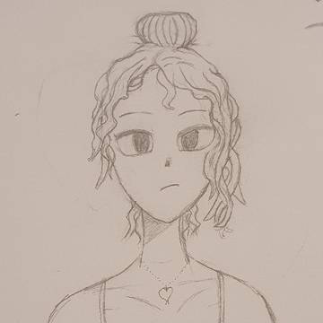 Sketching hair again