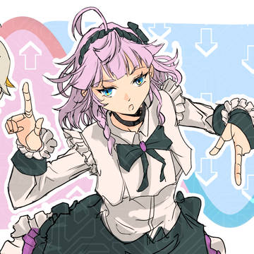 お絵描き配信なう（切り抜き）「病は気から（？）」