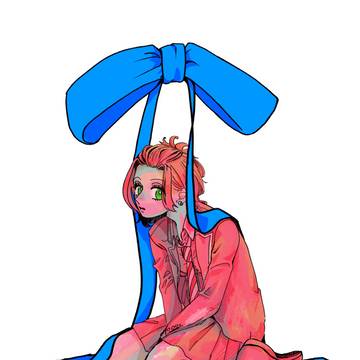 兎穴に落ちて　落書き