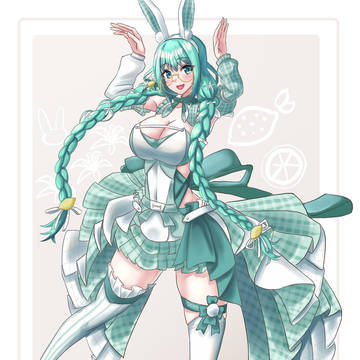 バニー衣装すずすず