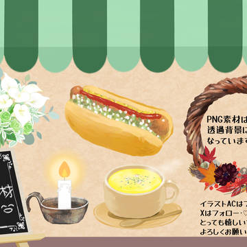 SNSとフリー素材の宣伝です🍀