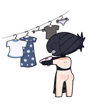 パンツを選ぶレゼ