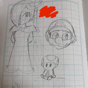 マリオ系落書きまとめ