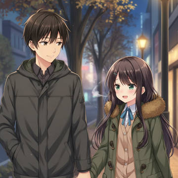 ガールとの手つなぎデート
