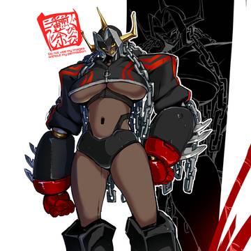 黒鉄のロボ娘