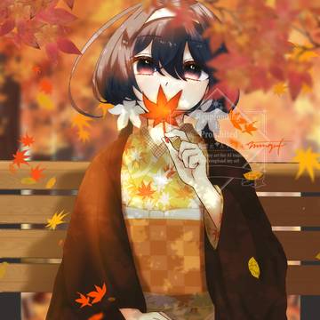 秋模様鏡花ちゃん+オマケ