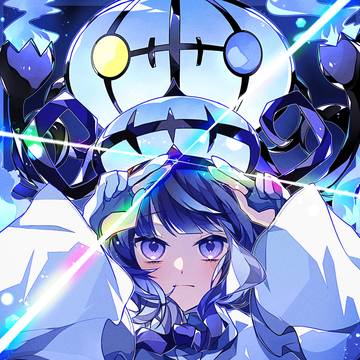 ムクちゃんとメガシャンデラ