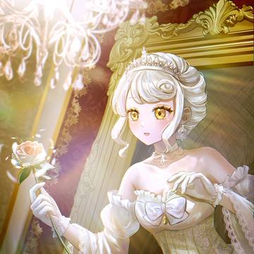 魔法の花と白いプリンセス