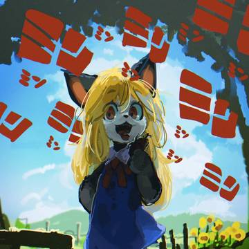二次創作絵