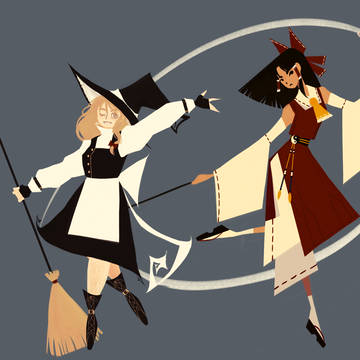 Main Touhou Characters