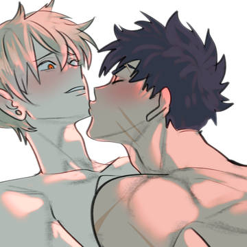 あごにキッス