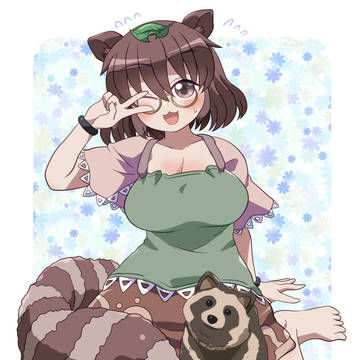 たぬきさんブームに便乗したいマミゾウさん