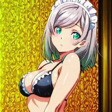 メイドビキニ娘グラビア風セリフなし