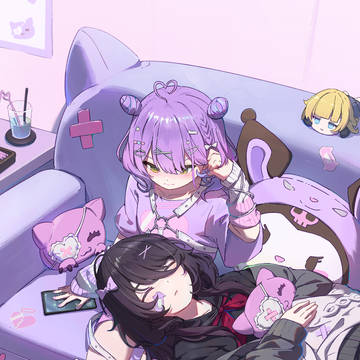 紫宮るな 💜 如月れん